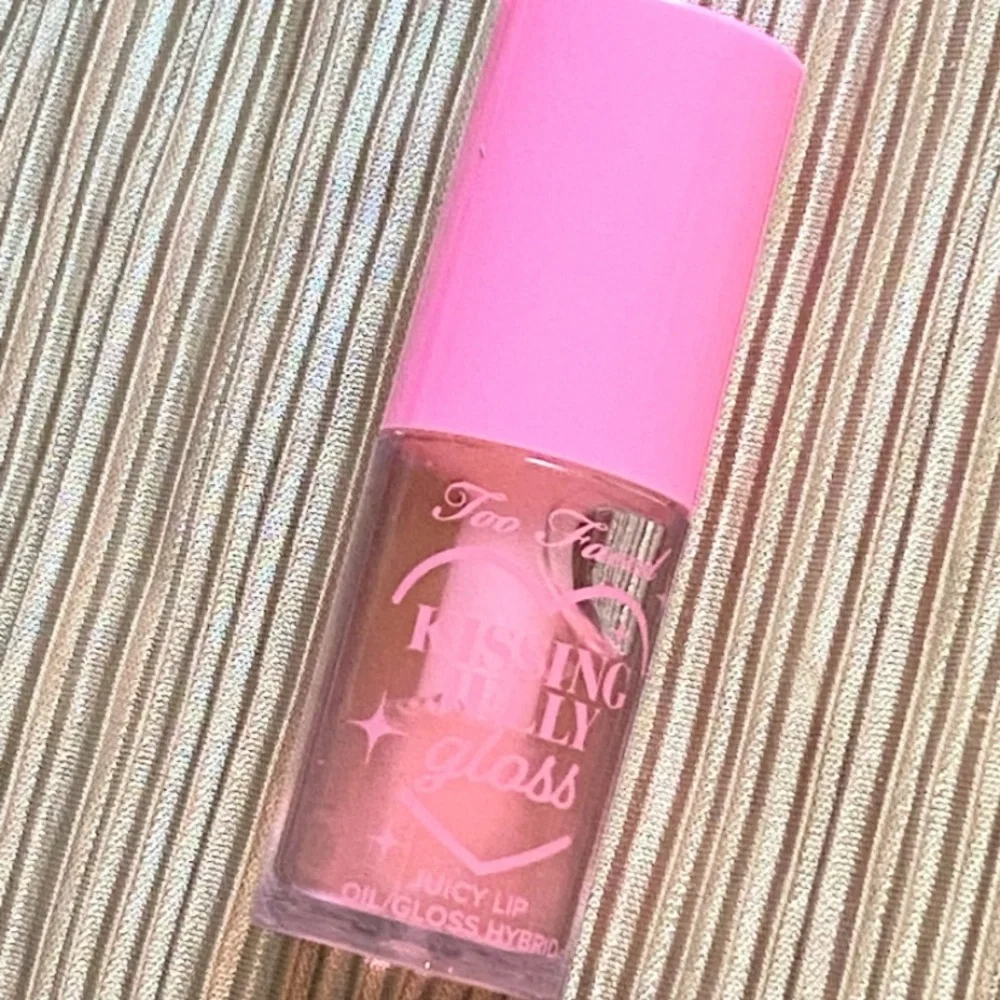 TOO FACED KISSING JELLY JUICY LIP OIL PINK SHERBET full size